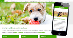 Freelance webdesigner voor dierenarts uit Oldenzaal