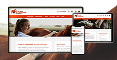 WordPress webdesign dierfysiotherapeut in Middelharnis, Zuid-Holland
