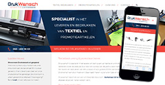 Nieuwe moderne WordPress website voor Drukwensch in Losser, Overijssel