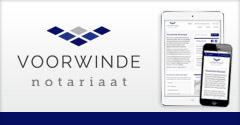 Logo en webdesign voor notaris uit Amsterdam, Noord-Holland