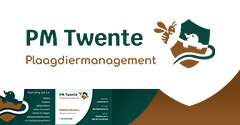 Graphic design logo en business cards PM Twente