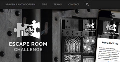 Webdesigner en grafisch ontwerper voor Escape Rooms Challenge in Overijssel
