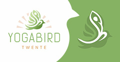 Grafisch ontwerp logo en webdesign Yogabird Twente